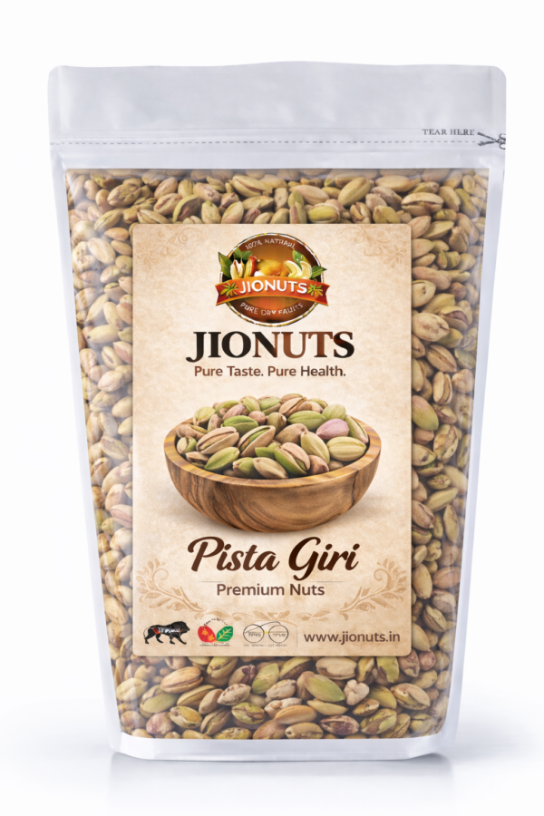 400gm Premium Pista Giri Fresh (Packed in Transparent Pouch)