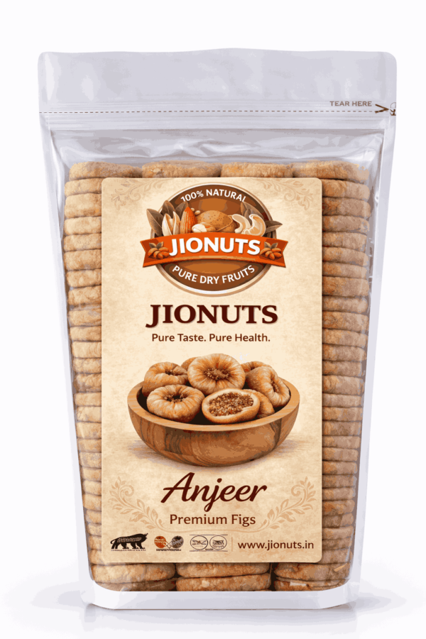 400gm Premium Anjeer (Figs) – Fresh & Nutritious (Transparent Pouch)
